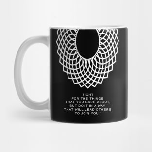 RUTH BADER GINSBURG Dissent collar Mug